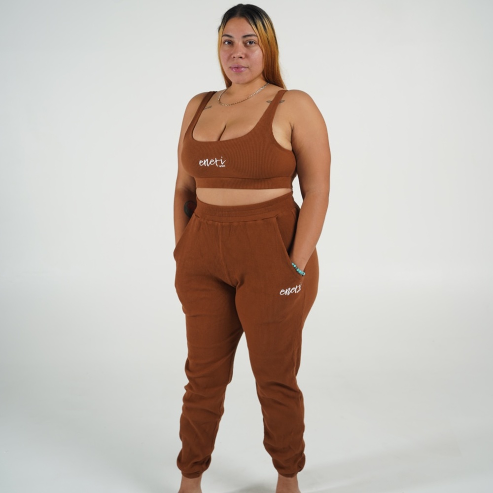 Jogger Pants ( Brown) - Picture 3 of 5
